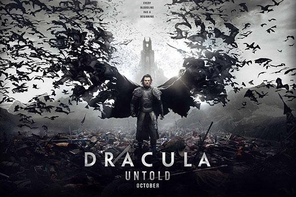 Dracula Untold - a new film combining the life of the historical Vlad the Impaler with the fictional vampire in Bram Stoker's novel Dracula